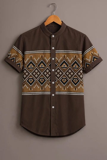 Classic Tribal Motif Premium Shirt