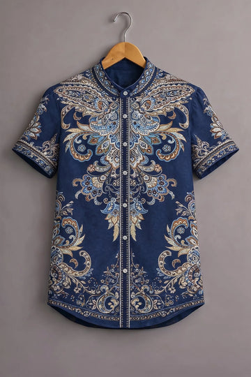 Luxury Ornate Paisley Statement Shirt