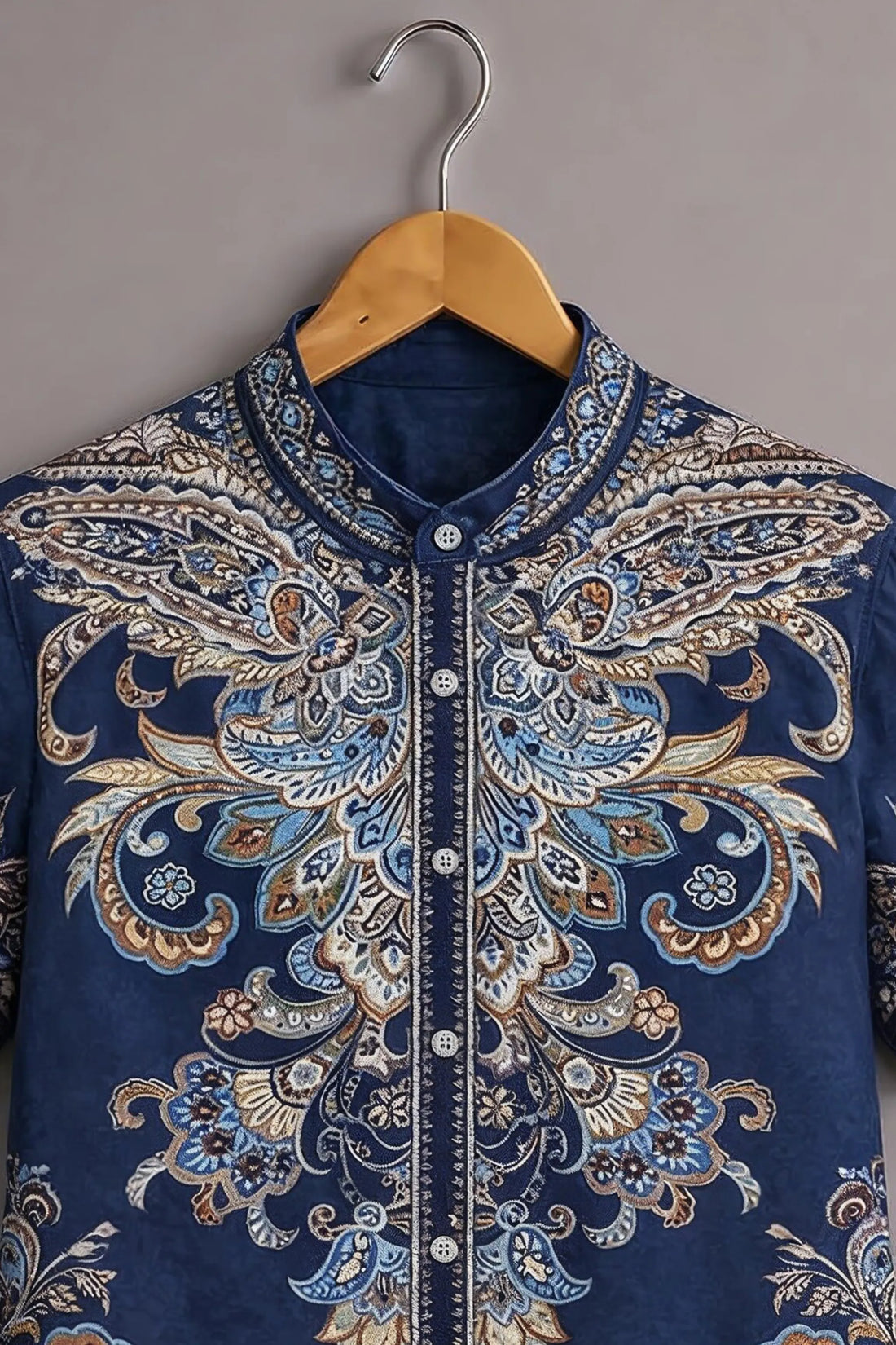 Luxury Ornate Paisley Statement Shirt